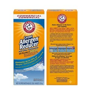 Arm & Hammer Commercial Carpet Allergen Reducer Odor Eliminator 42.6oz Disco.